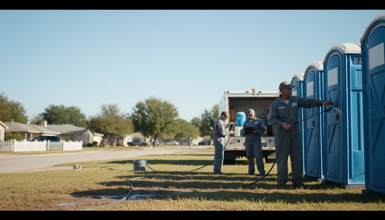 Long-Term Portable Toilet Rental in Fredonia, ND near me